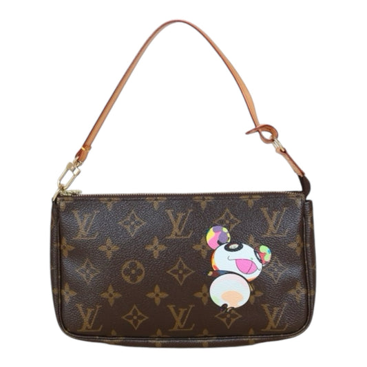 Very Good ( Rank A)｜ LV Takashi Murakam Panda Monogram Pochette Accessoires ｜S24100204