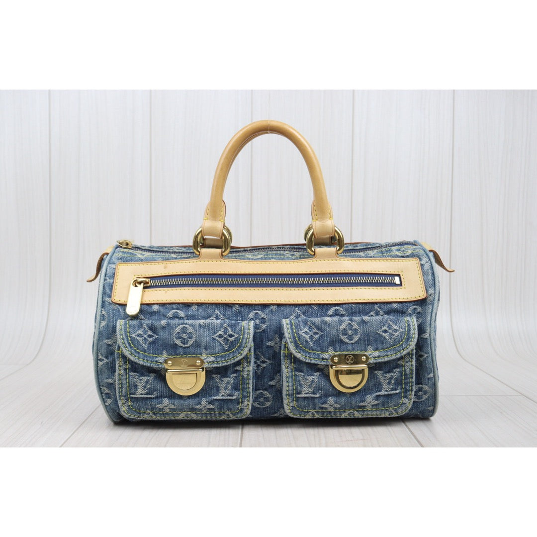 Good ( Rank AB)｜  LV Monogram Denim Hand Bag｜V25092513
