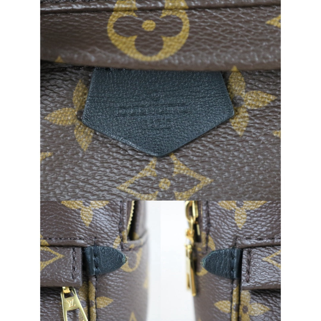 Include Entrupy Certificate of Authenticity｜Very Good ( Rank A)｜  Louis Vuitton Monogram Coated Canvas Mini Palm Springs Backpack｜S26072607