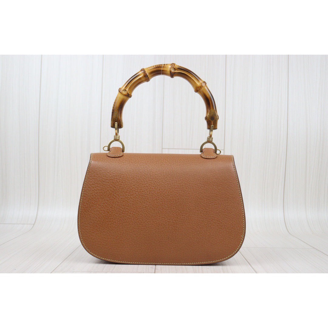 Rank A ｜ GUCCI Vintage Bamboo Hand Bag ｜24031408