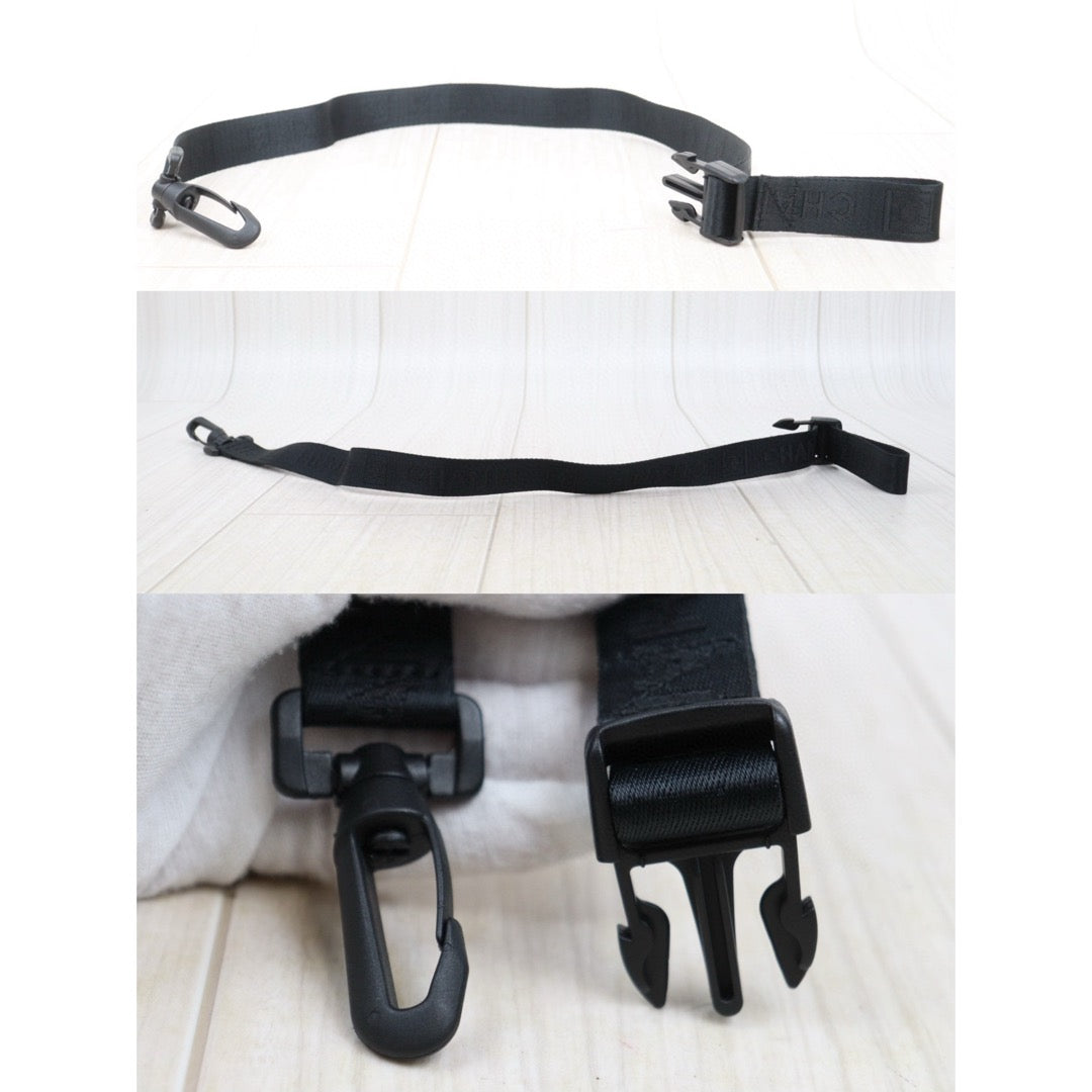 Good ( Rank AB)｜ CHANEL Coco Mark  Sports Line Canvas Shoulder Bag Black Made In 2003～2004 Year｜25042418