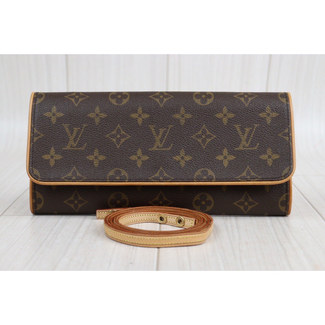 Rank AB ｜ LV Monogram Pochette Twin GM Shoulder Bag｜23120503