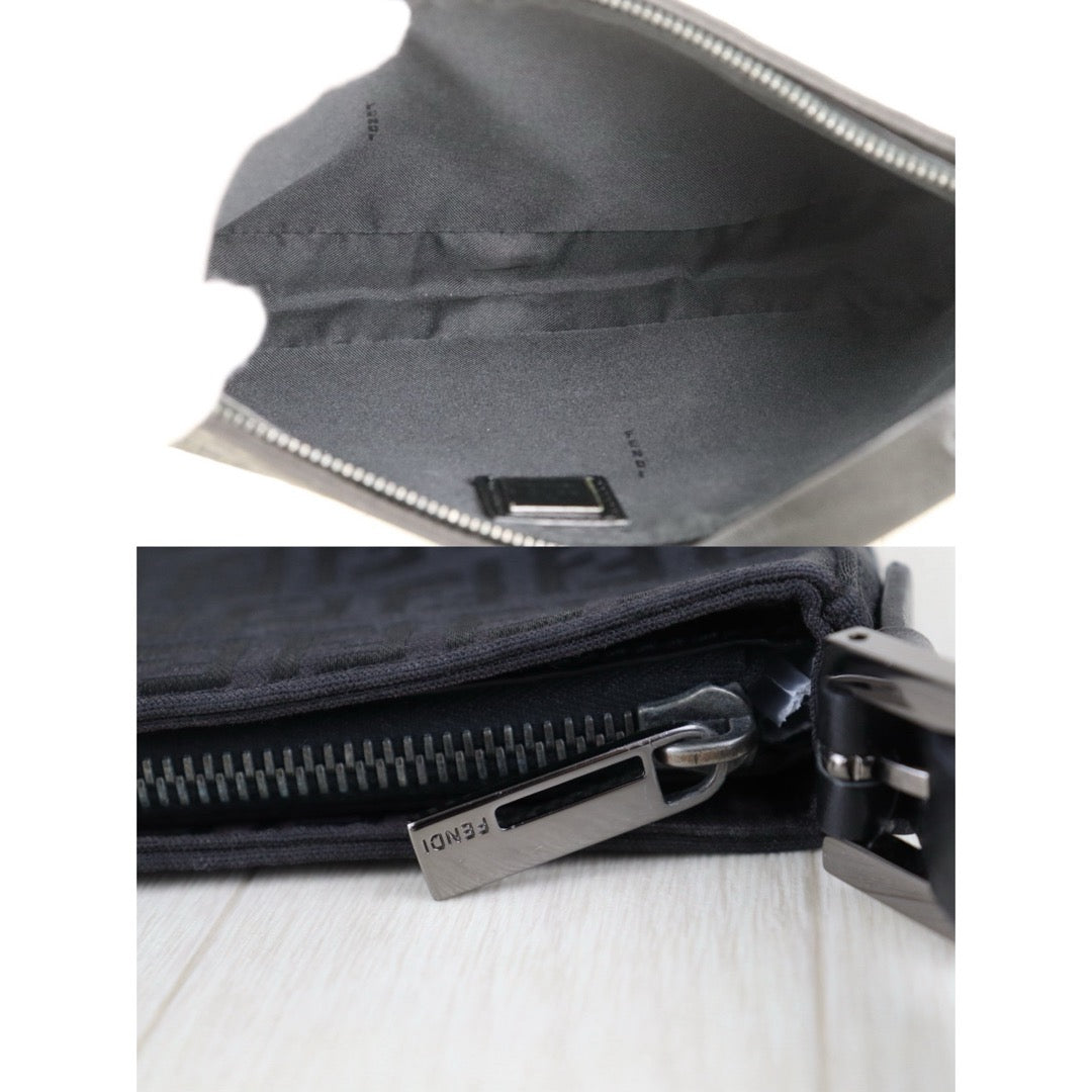 Include Entrupy Certificate of Authenticity｜Very Good ( Rank A)｜ FENDI Mamma  Shoulder Bag Black｜S26072526