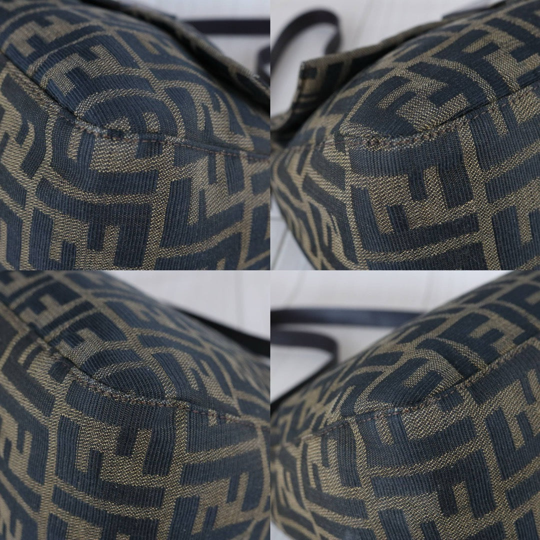 Good ( Rank AB)｜ FENDI Zucca Mamma Baguette Shoulder Bag｜W25110605