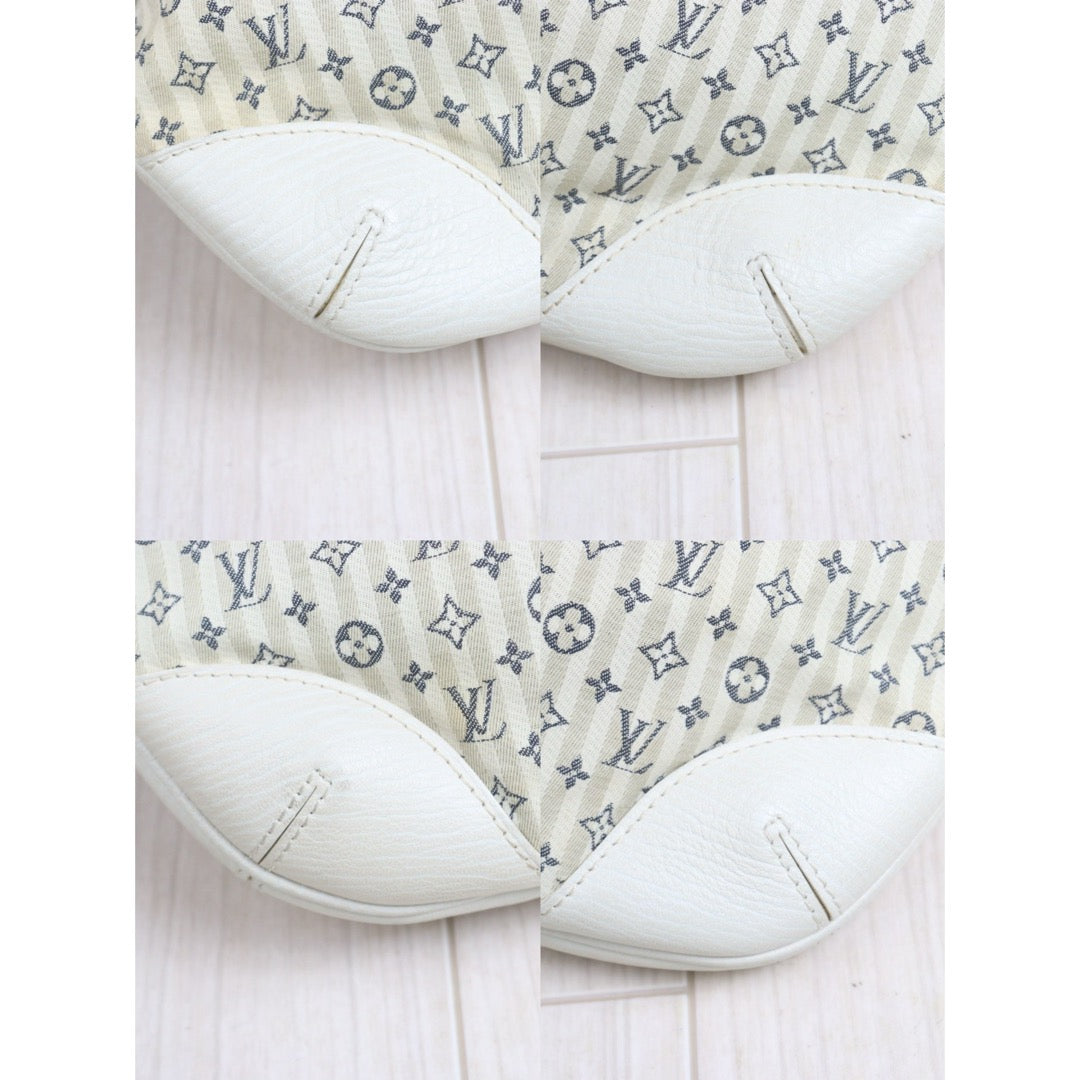 Include Entrupy Certificate of Authenticity｜Good ( Rank AB)｜Louis Vuitton Monogram Mini Lin Croisette Marina Hand Bag  ShoulderBag｜26091801