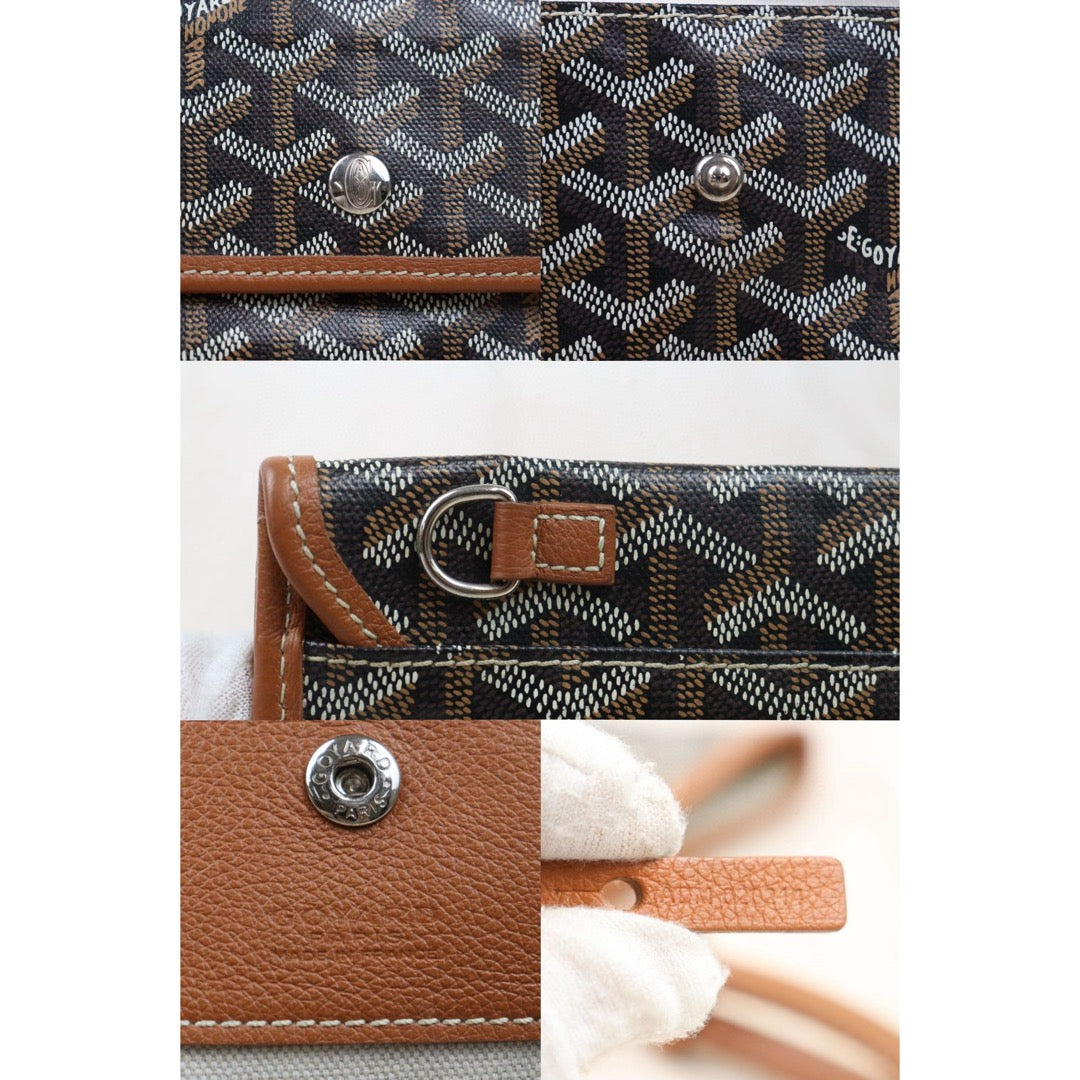 Good ( Rank AB)｜ Goyard Saint-Louis PM Tote Bag Brown｜S24092809