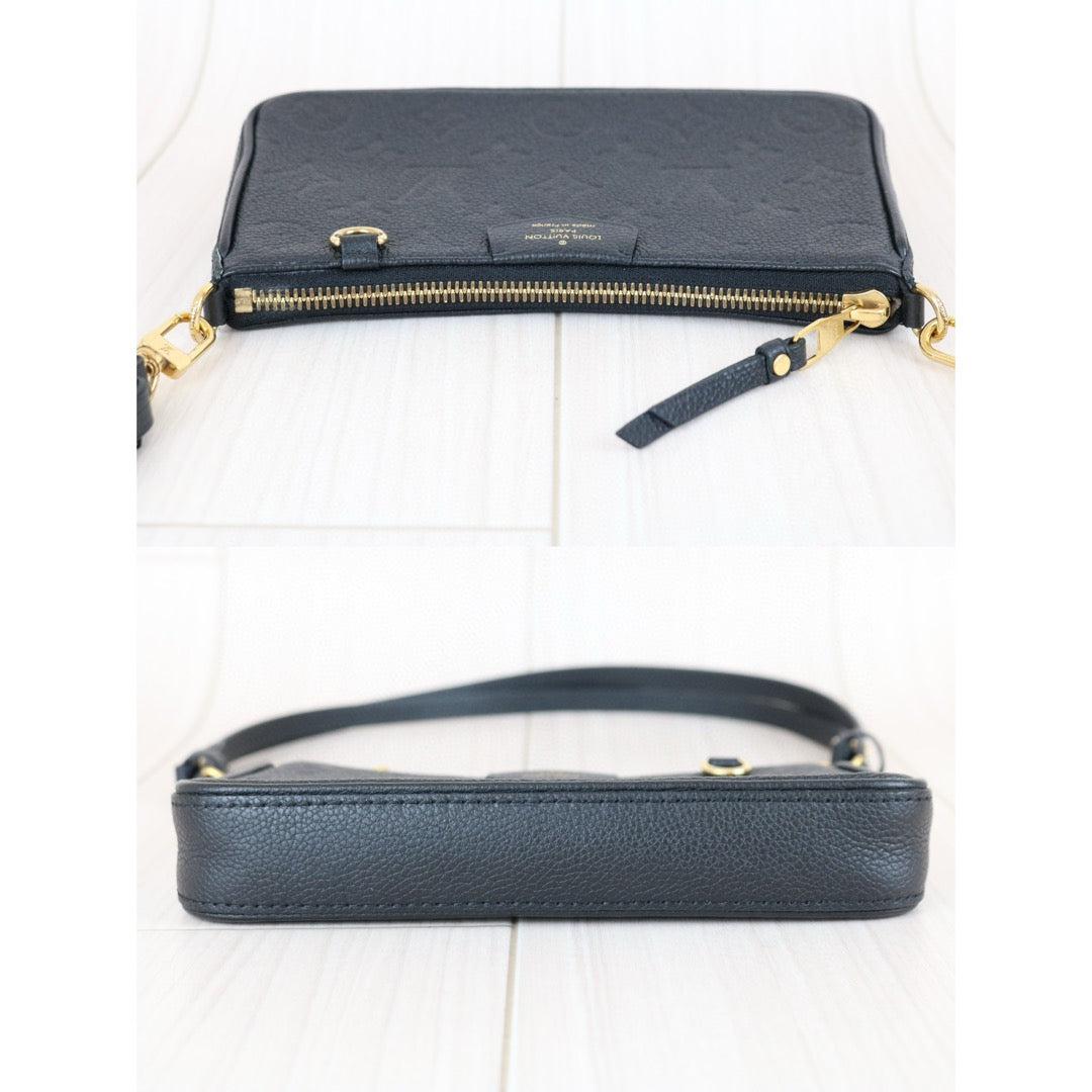 Very Good ( Rank A)｜ LV Monogram Calf Skin easy pouch Black ShoulderBag｜B25011006