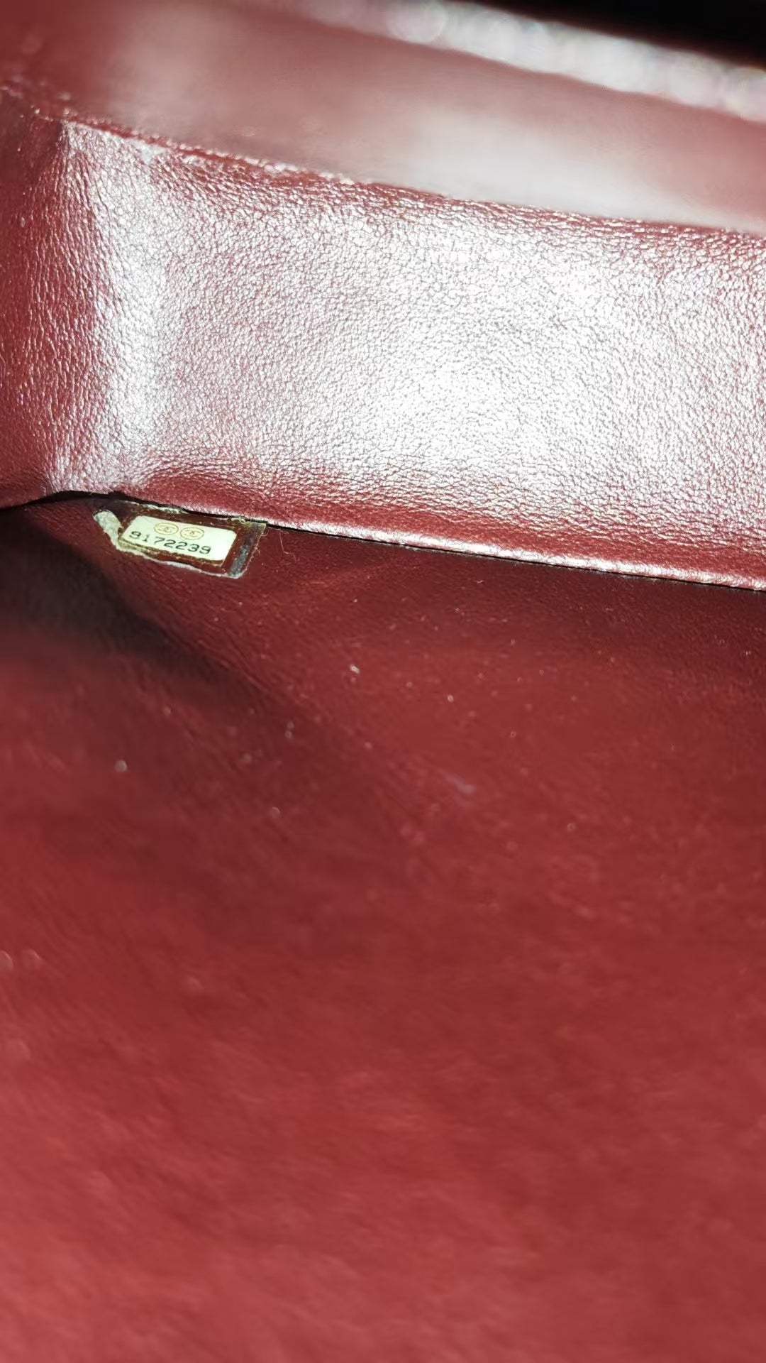 CHANEL Lamb Skin Matrasse Double Flap 25 Shoulder Bag