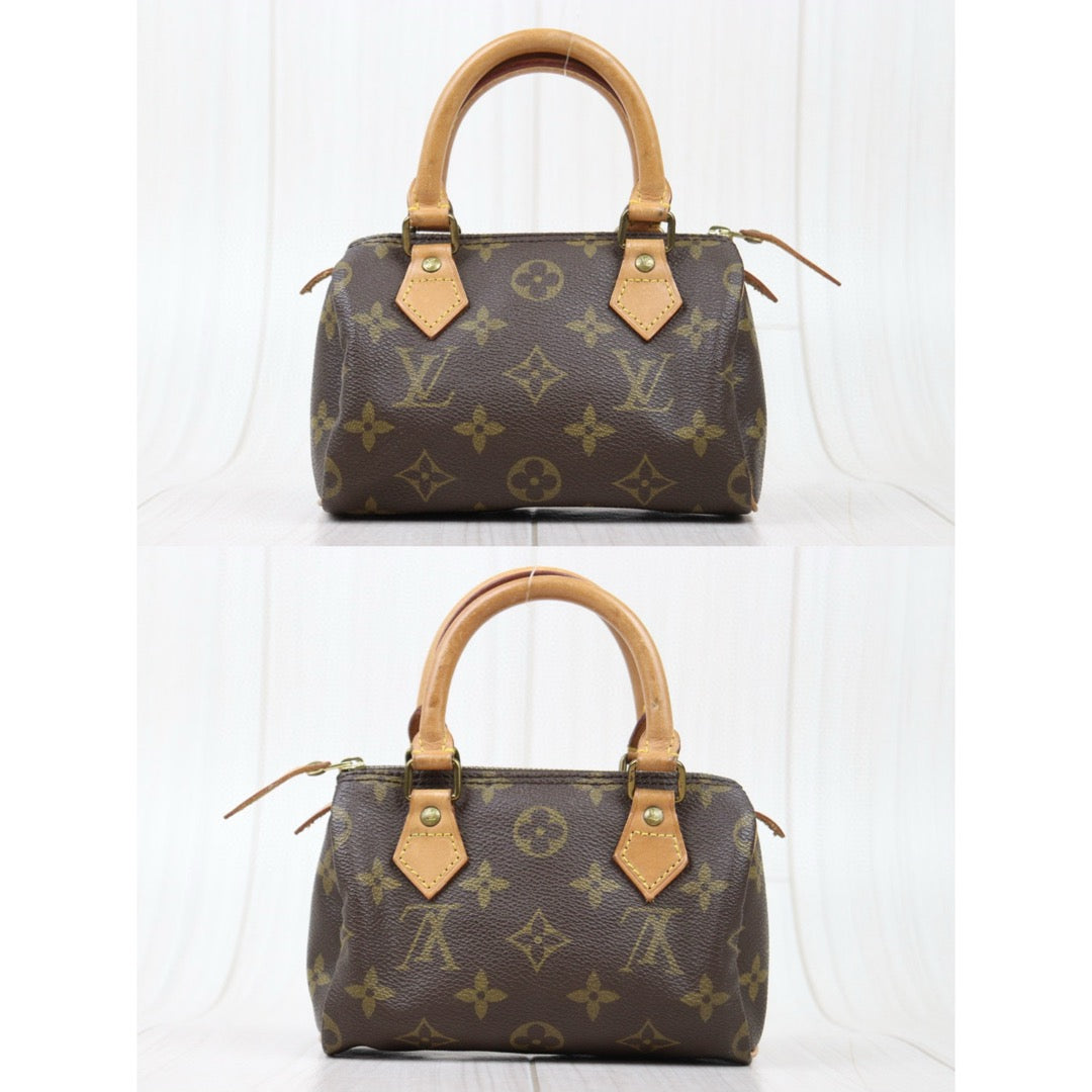 Good ( Rank AB)｜ LV Monogram Mini Speedy Handbag With Shoulderstrap｜V24121914