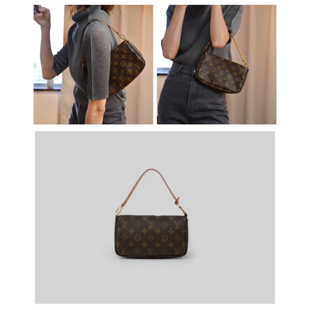 Very Good ( Rank A) ｜ LV Monogram Pochette Accessoires ｜25022608