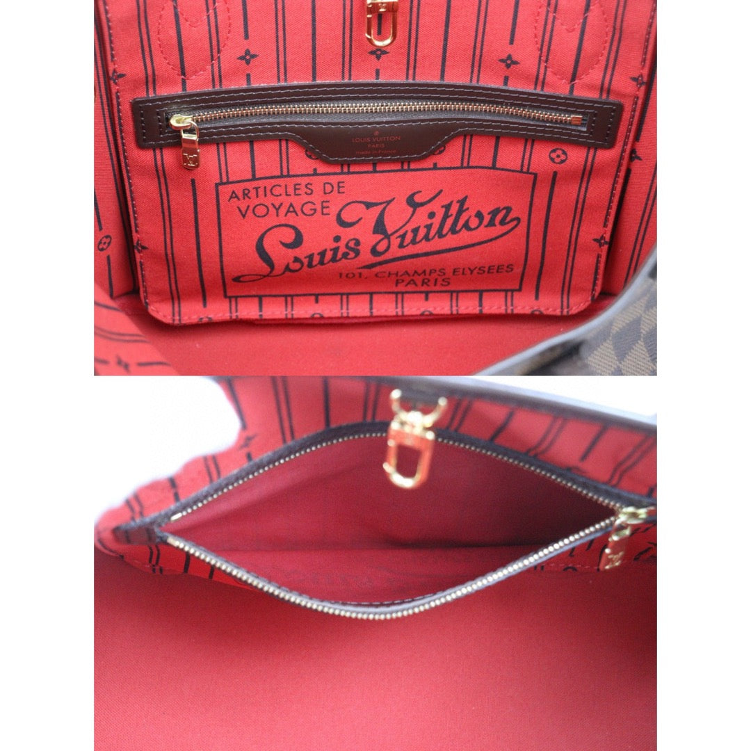 Very Good ( Rank A)｜ LV Damier Neverfull PM Shoulder Bag｜P25012209