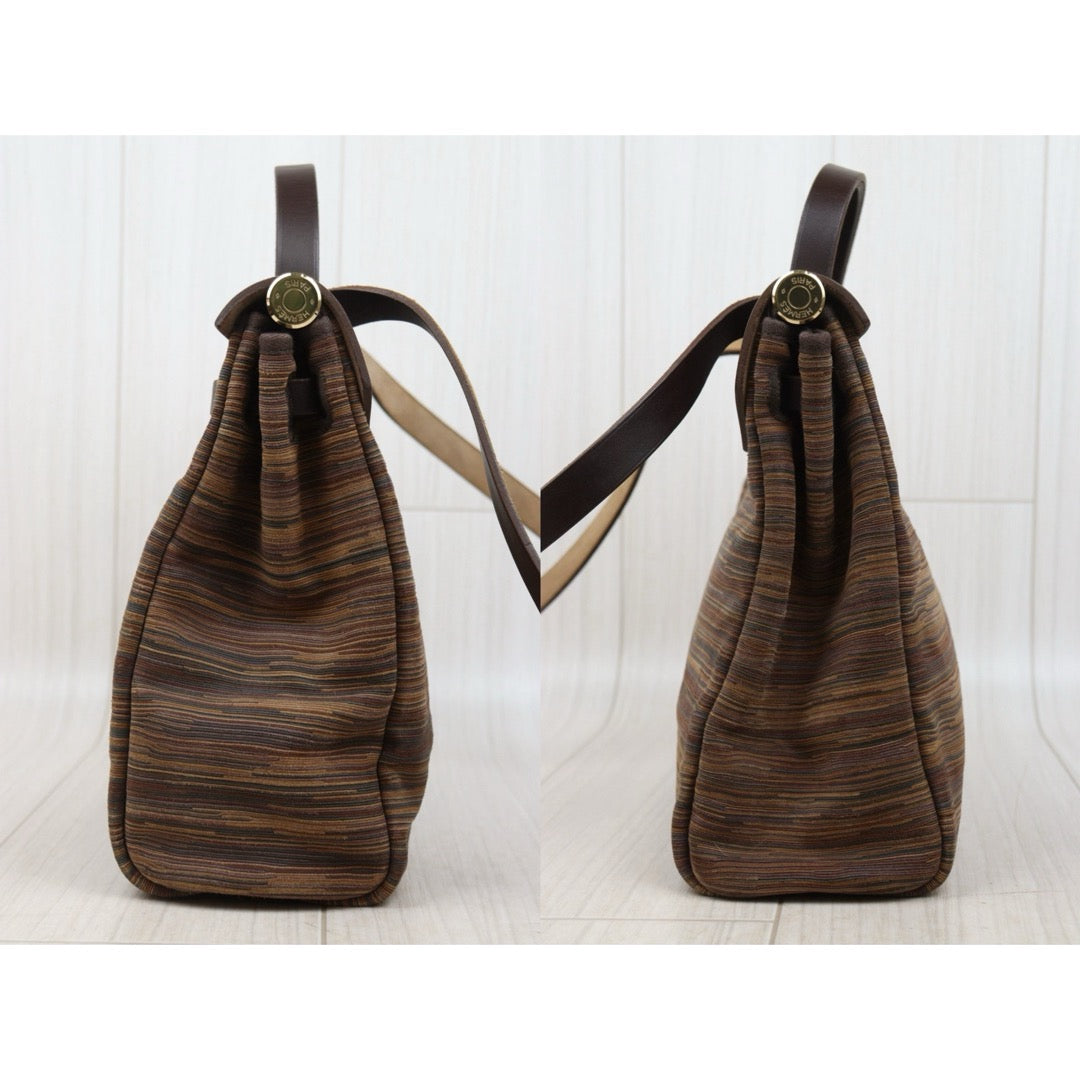 Good ( Rank AB)｜ HERMES Vibrato Leather Herbag PM □H Shoulder Bag  Made In 2004 Year｜25051703