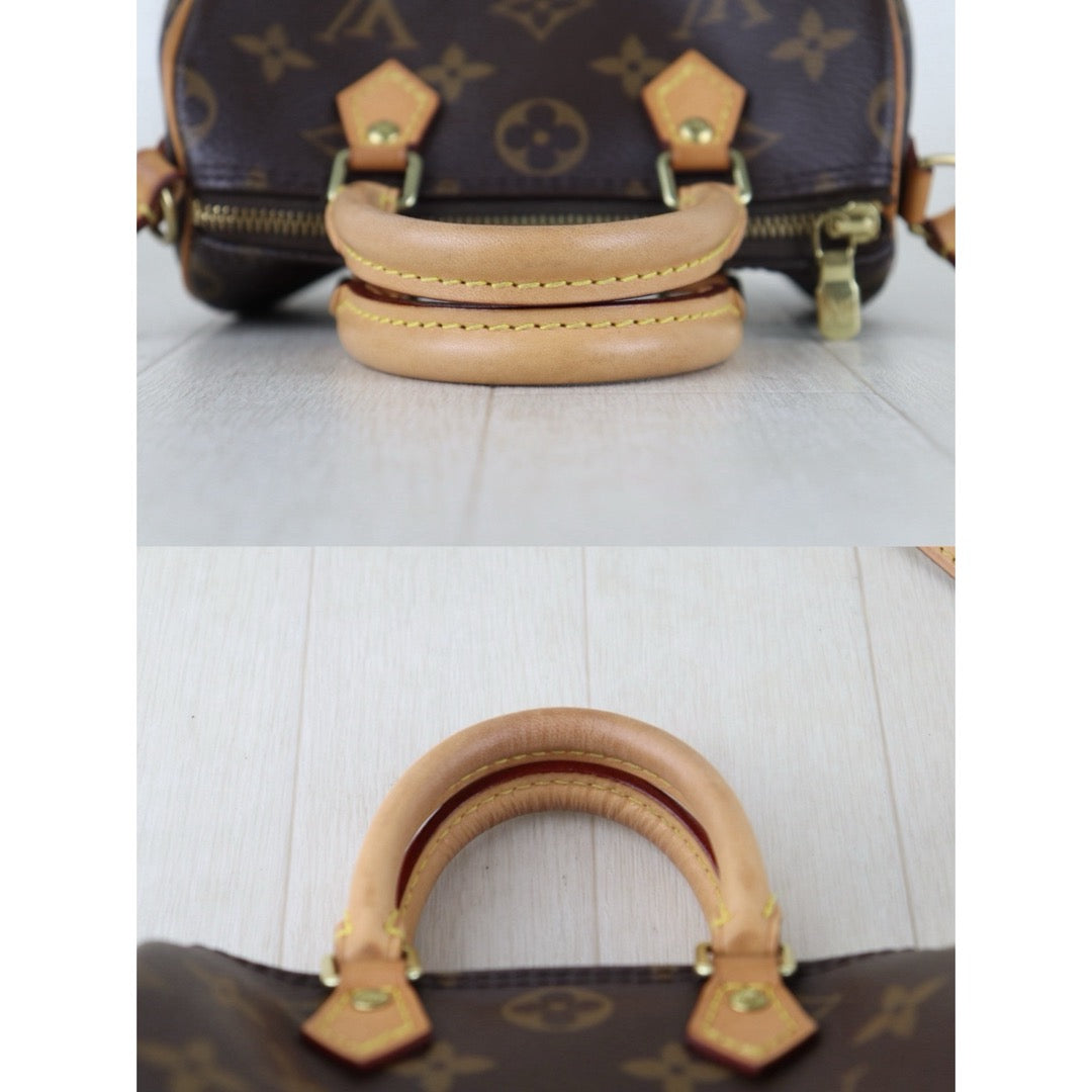 Include Entrupy Certificate of Authenticity｜Good ( Rank AB)｜Louis Vuitton Monogram Nano Speedy  Shoulder Bag｜S26060131