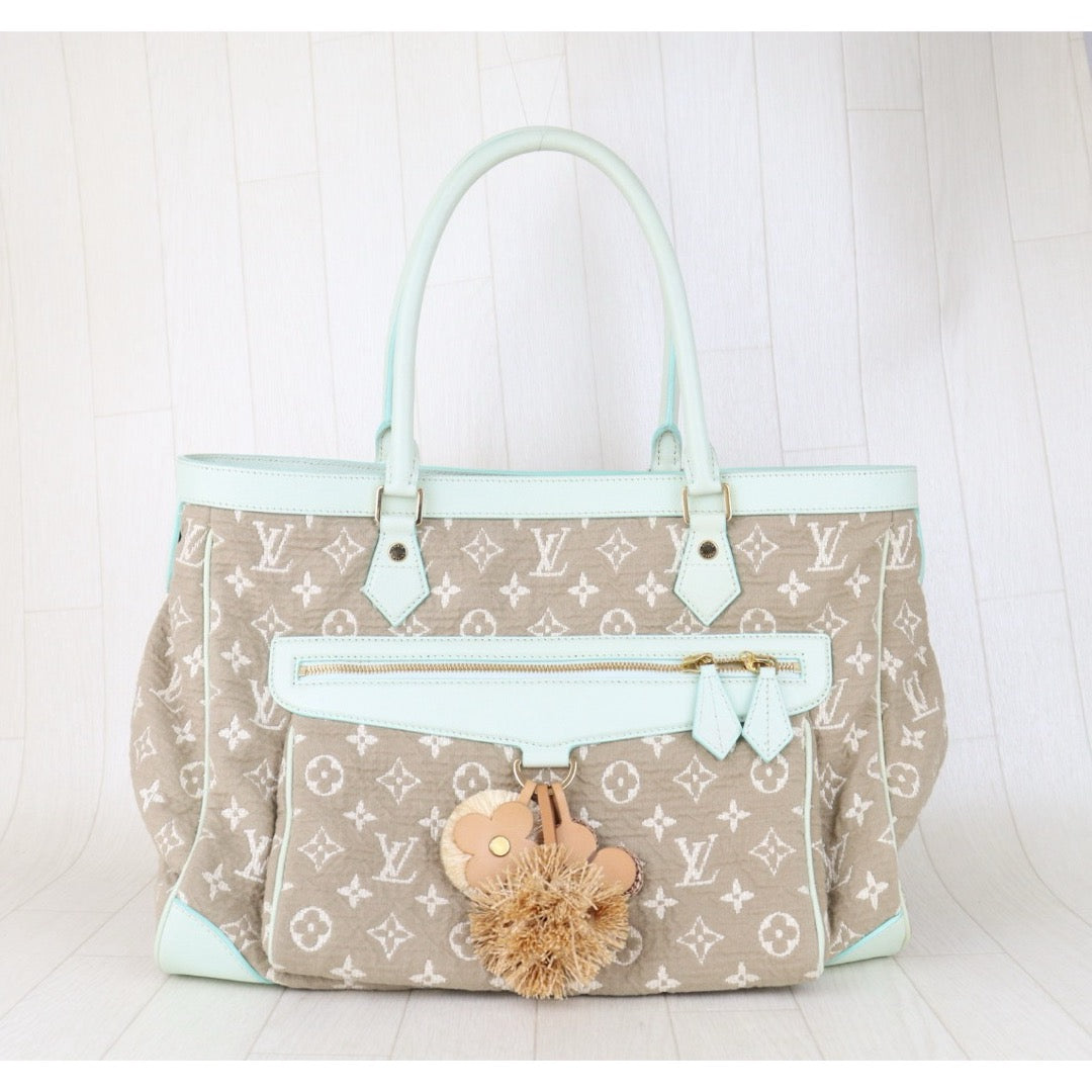 Good ( Rank AB) ｜ LV Monogram Denim  Brown Hand Bag ｜S25091505