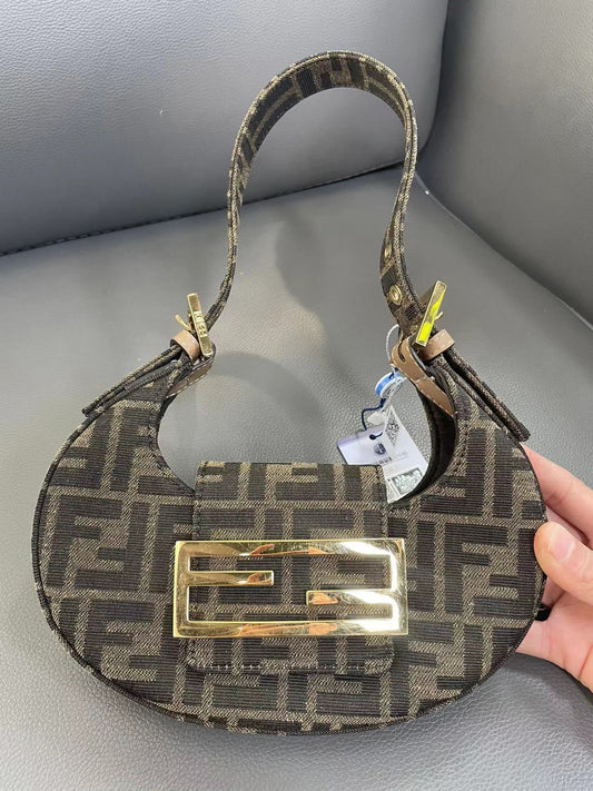 FENDI Zucca Shoulder Bag