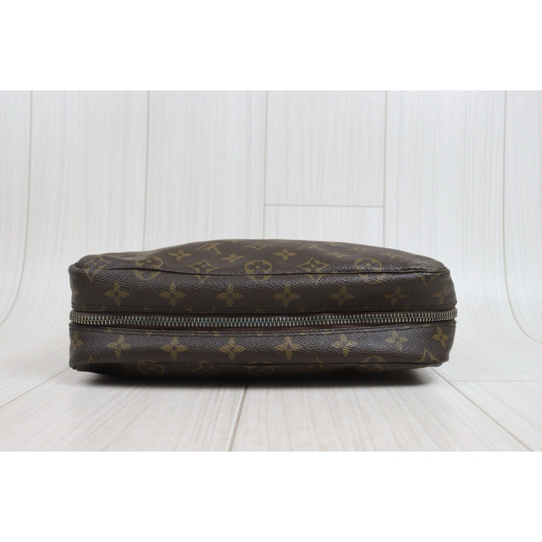 Include Entrupy Certificate of Authenticity｜Good ( Rank AB)｜ Louis Vuitton Truth Toilet 28 Monogram Makeup Pouch｜26072101