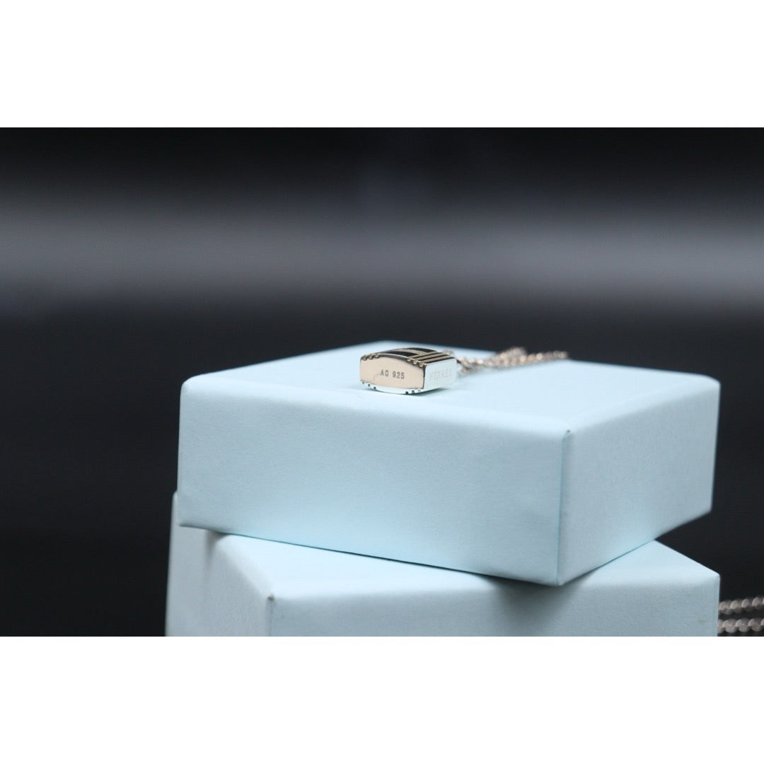 Very Good ( Rank A) ｜ HERMES O'kelly Necklace 925 Silver｜V25070307