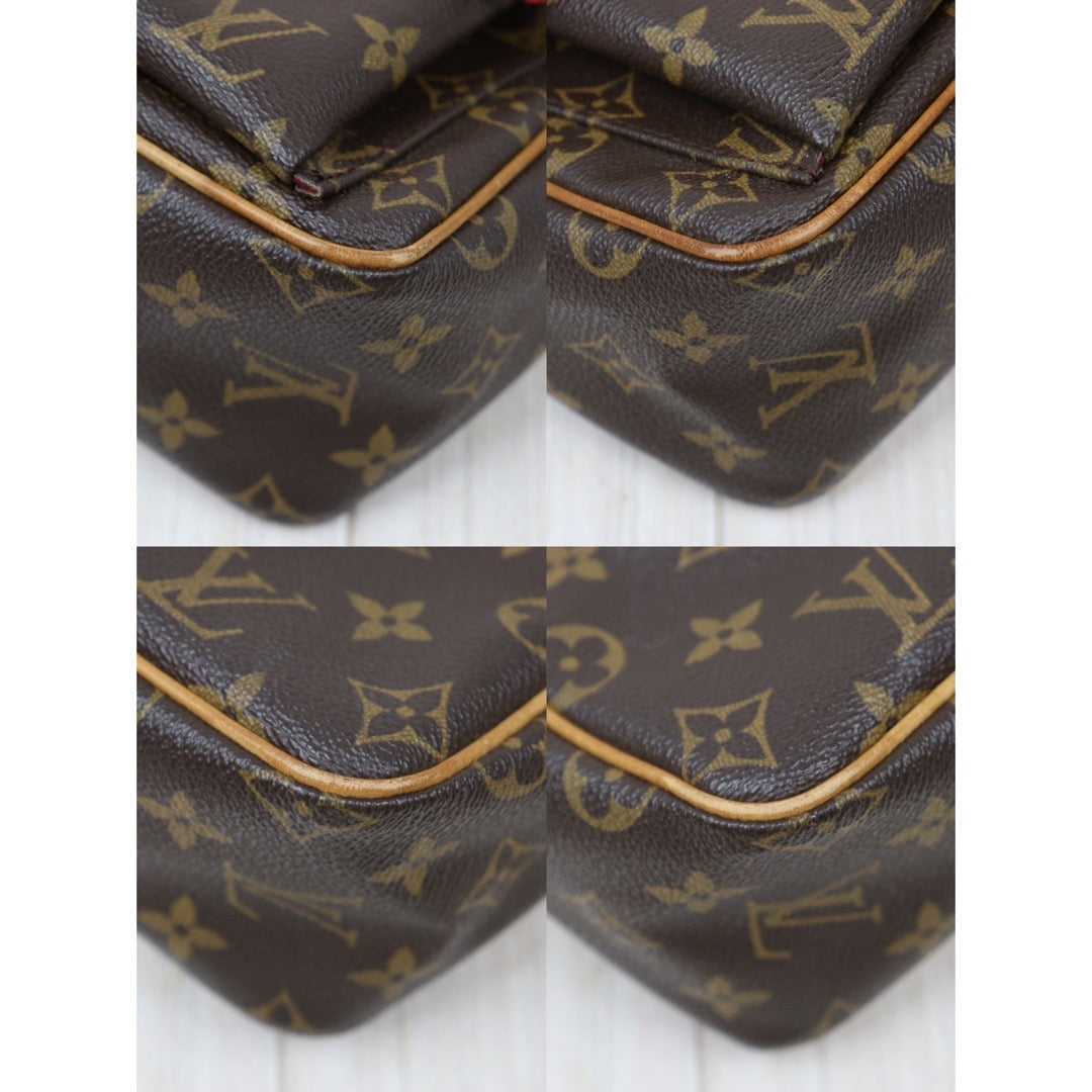 Rank B ｜ LV Monogram Viva cite PM Shoulder Bag ｜Y24060401