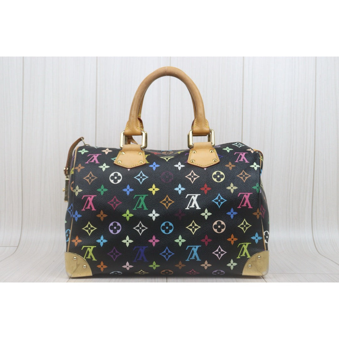 Good ( Rank AB) ｜ LV Monogram Multicolor Speedy 30 Handbag｜S25072902
