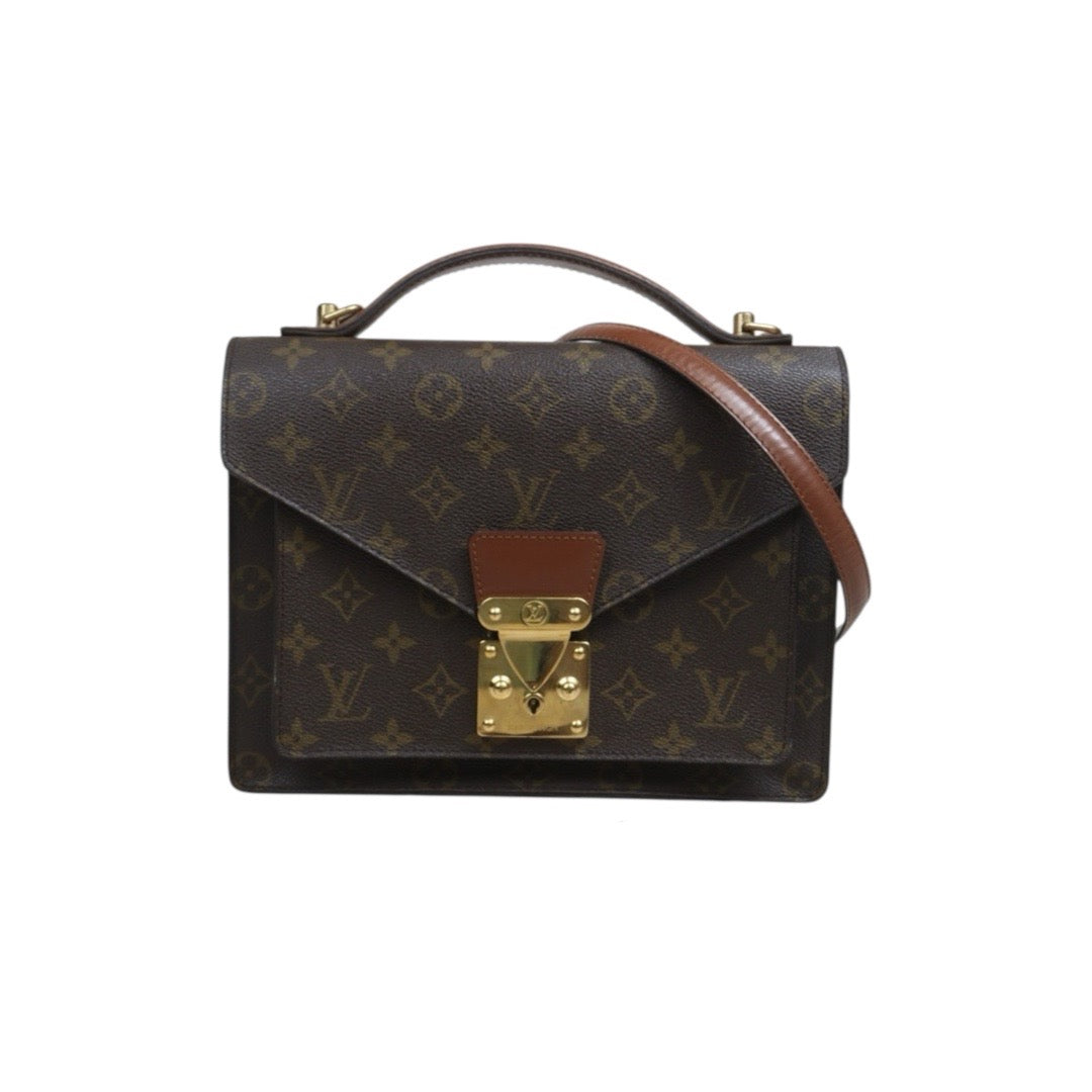 Include Entrupy Certificate of Authenticity｜Good ( Rank AB)｜  Louis Vuitton Monogram Monceau26 Shoulder Bag ｜26072108