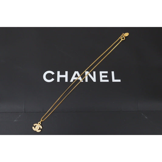 Rank A ｜CHANEL COCO Mark Diamond Necklace  ｜24050925