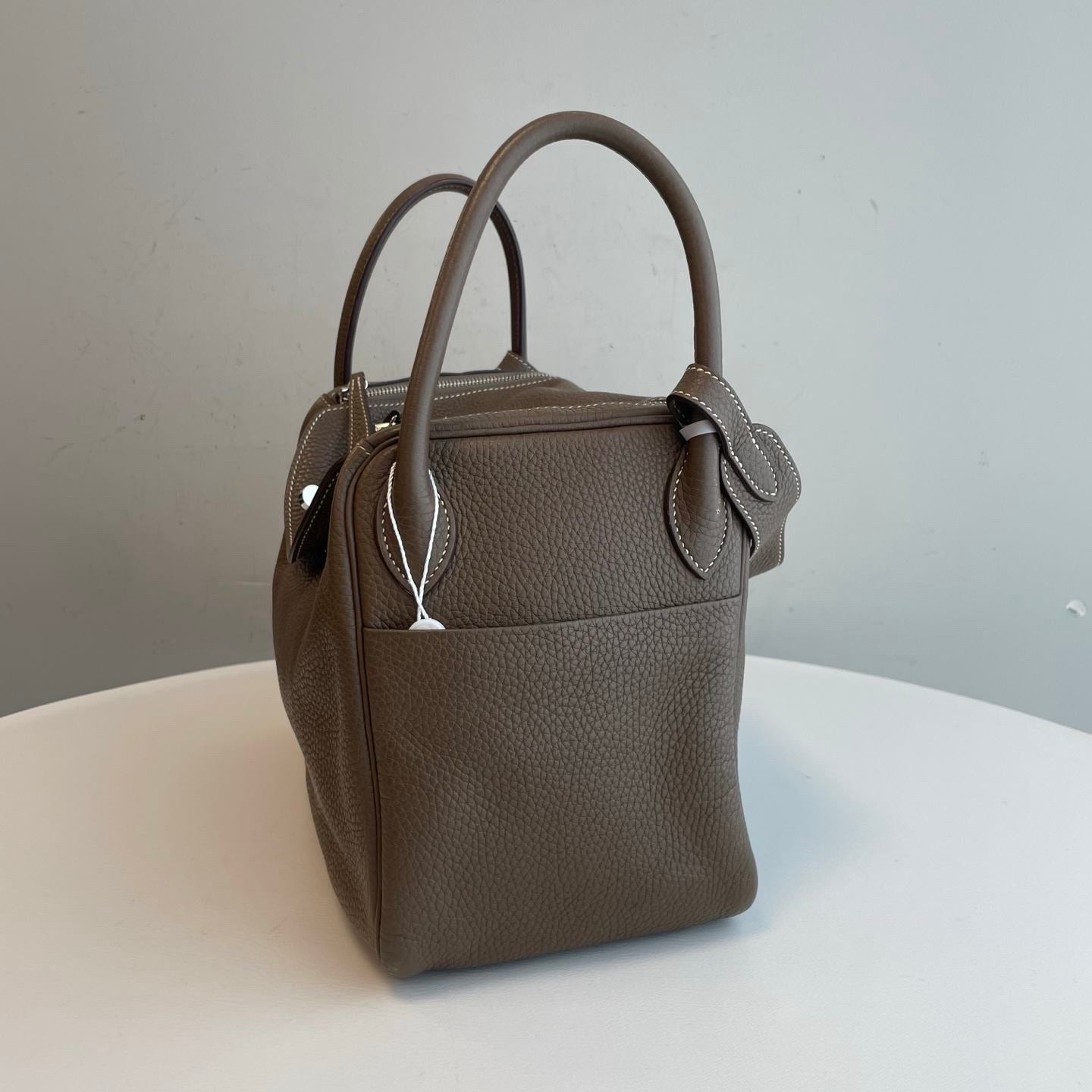 Hermes Lindy 30 A stamp etoupe