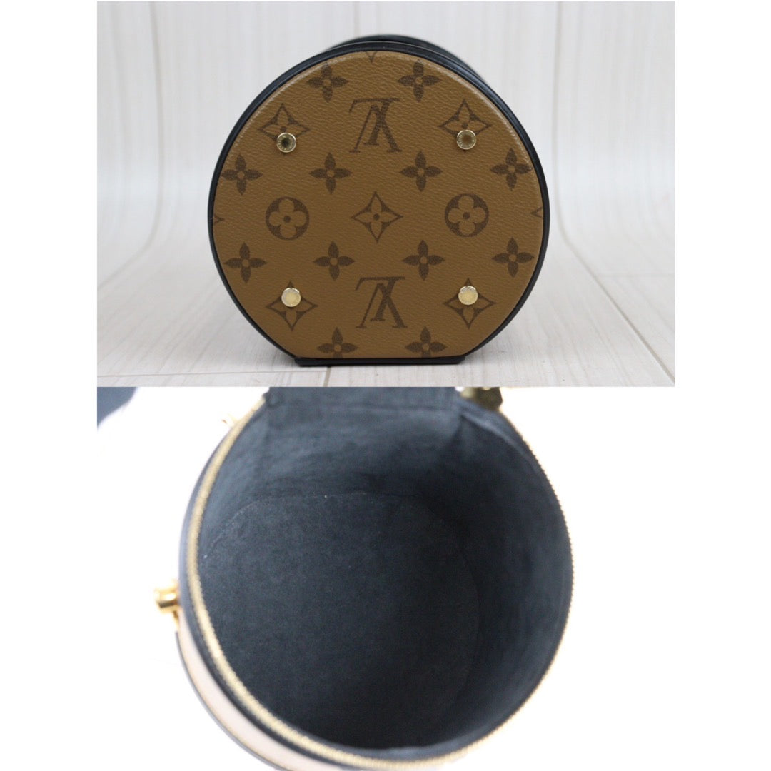 Rank A ｜LV Monogram Reverse Cannes Handbag Vanity Shoulder Bag｜23112802