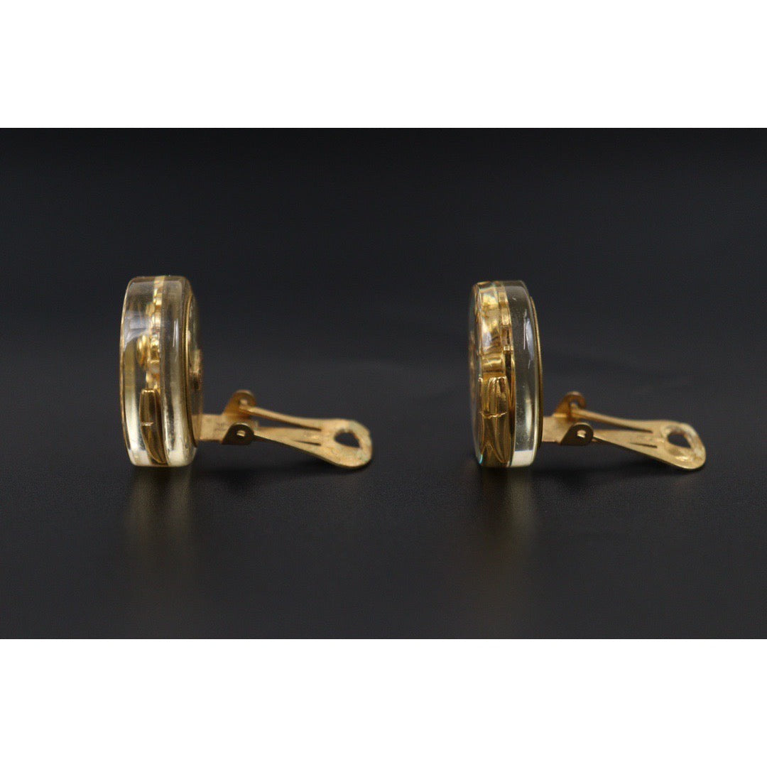 Very Good ( Rank A)｜CHANEL Laser Series Ear Clips｜Q24041508