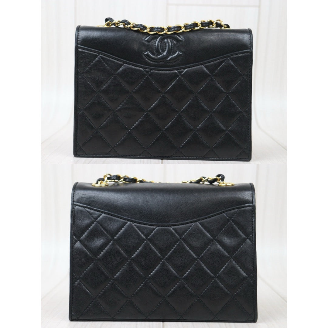 Very Good ( Rank A)｜ CHANEL  Matrasse Lambskin Shoulder Bag Made in 1989-1991 Year｜24091201