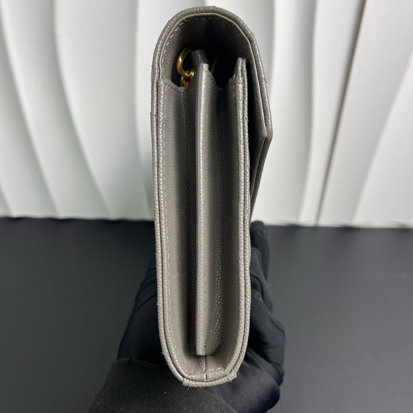 Saint Laurent YSL Caviar Skin Shoulder Bag