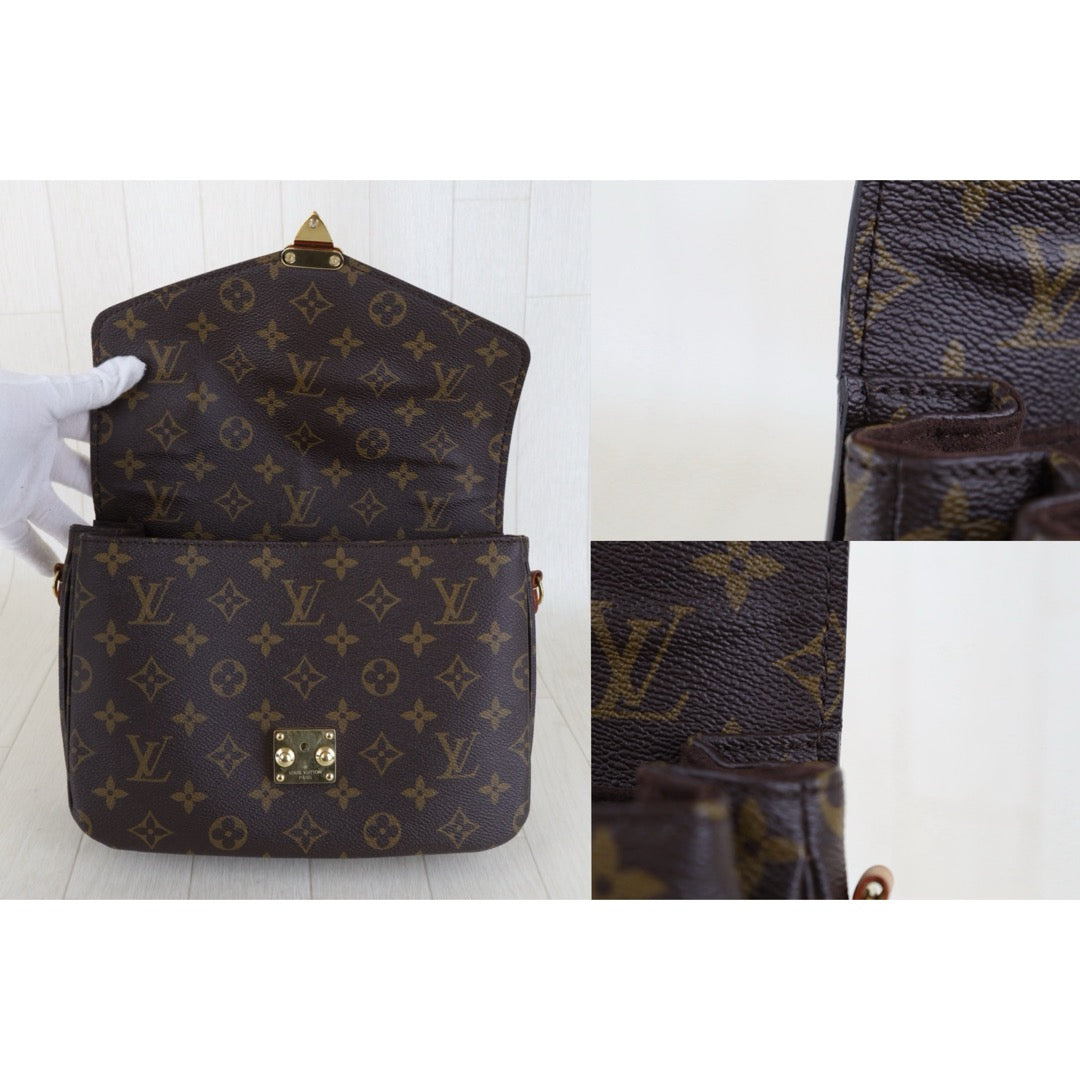 Include Entrupy Certificate of Authenticity｜Good ( Rank AB)｜Louis Vuitton Monogram Pichette Metis ShoulderBag ｜S26030829