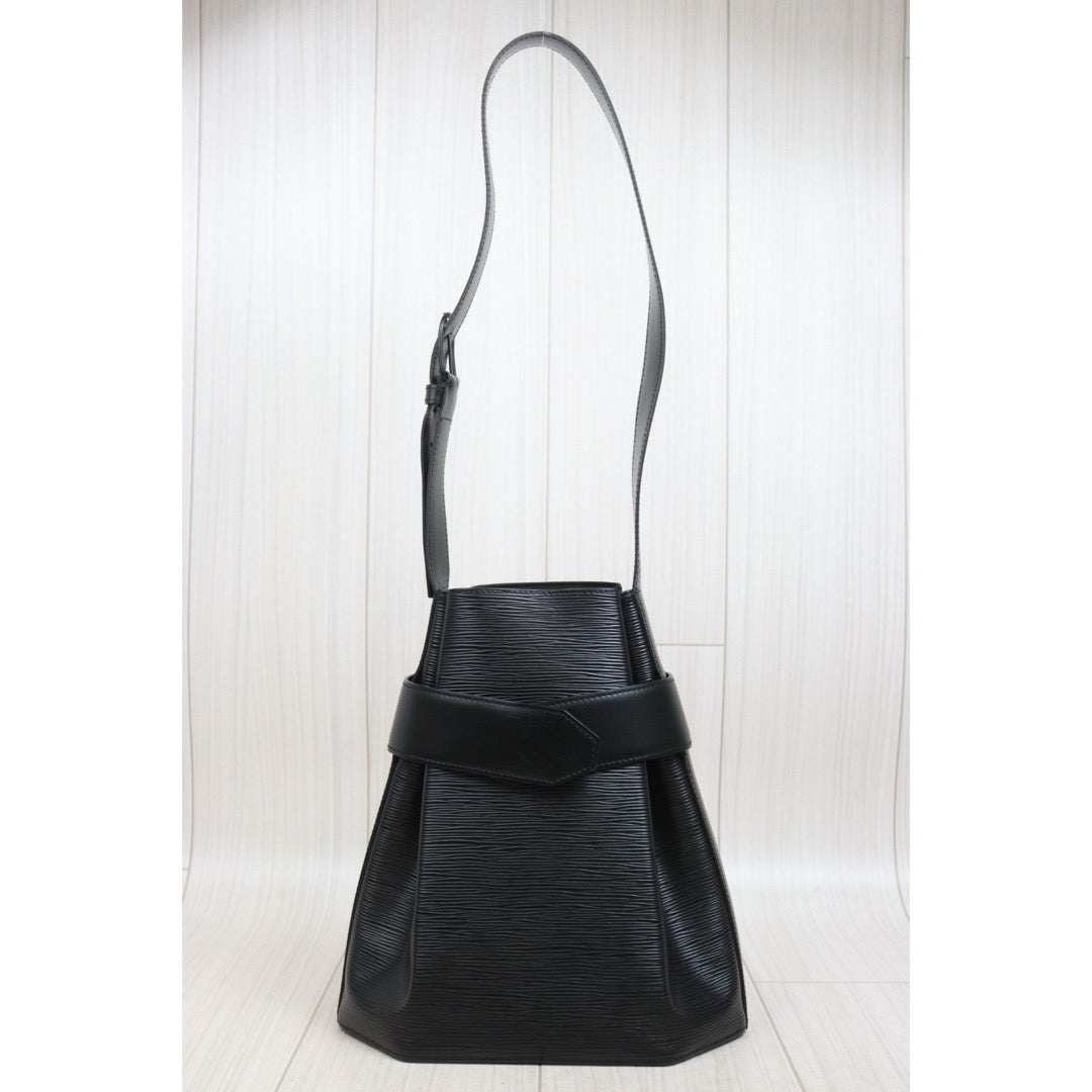 Include Entrupy Certificate of Authenticity｜Very Good ( Rank A)｜ Louis Vuitton Epi Sack de Paul Shoulder Bag Black｜26051802