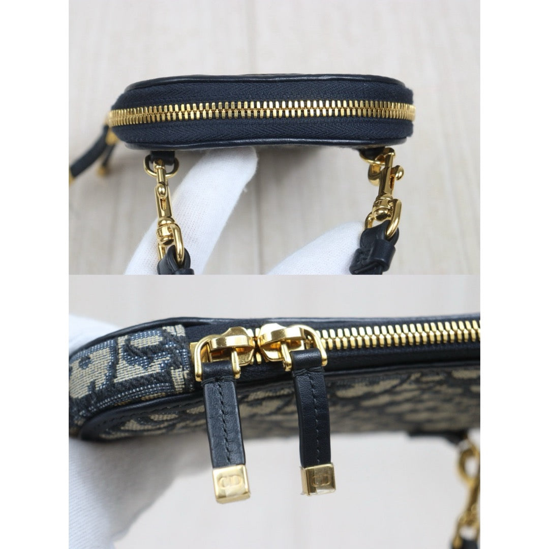 Include Entrupy Certificate of Authenticity｜Very Good ( Rank A)｜Dior Montaigne Mini Pochette Saddle｜26070302