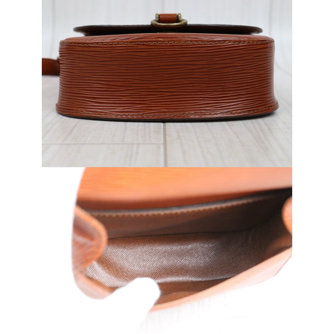 Good ( Rank AB)｜ LV Epi Saint Cloud PM Shoulder Bag Caramel｜V25102805