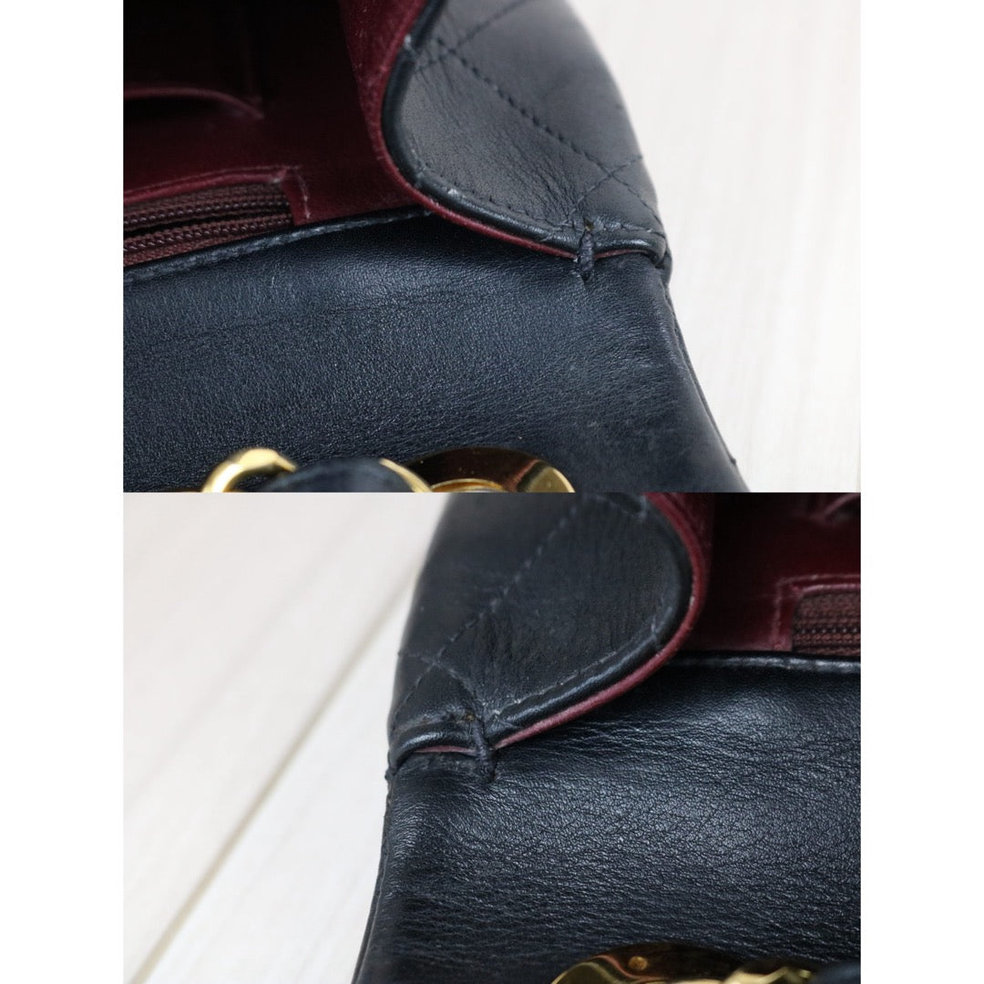 Include Entrupy Certificate of Authenticity｜Very Good ( Rank A)｜CHANEL  Matrasse Chain  Lambskin Single Flap Black Shoulder Bag Made In 1994～1996Year｜S26090749