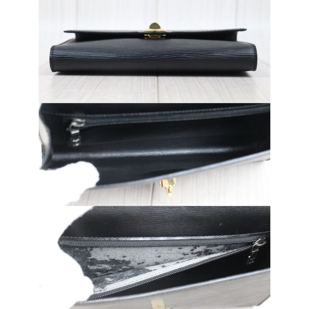 Very Good ( Rank A) ｜ LV Epi Pochette Arches 2WAY Clutch Bag Shoulder Bag Black｜25061702