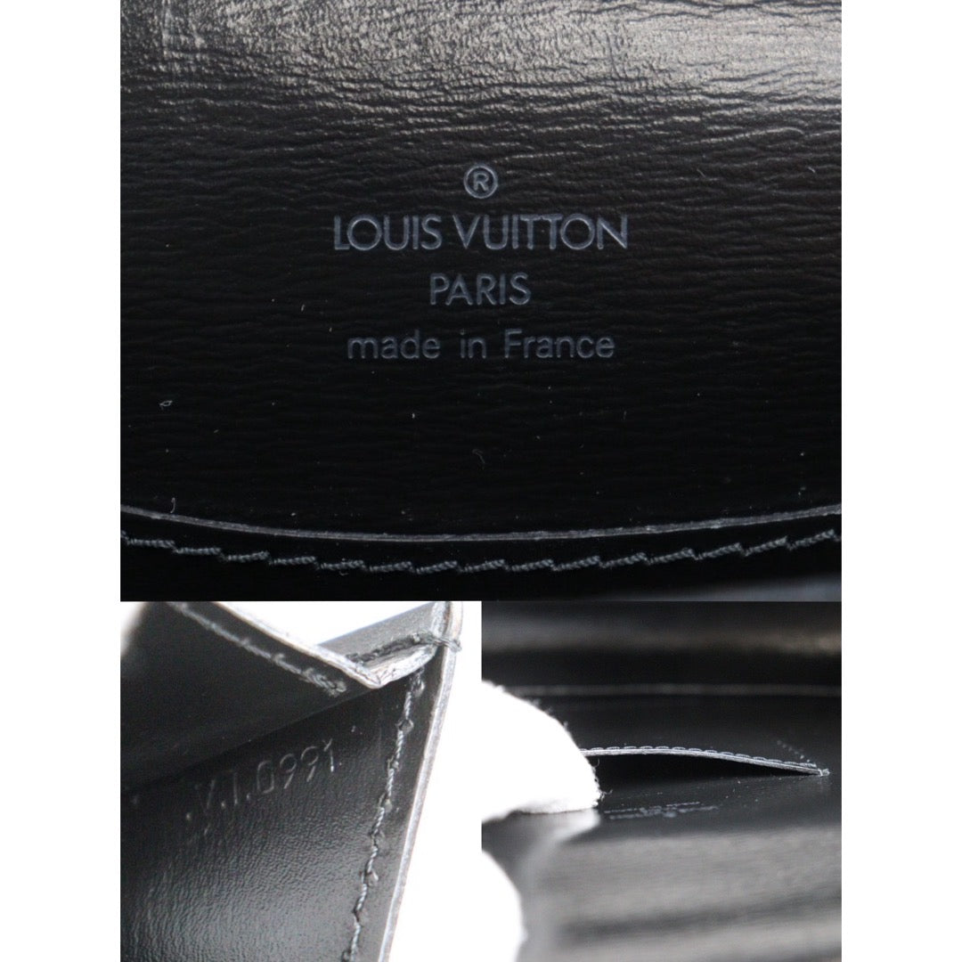 Rank A ｜ LV Epi Shoulder Bag Clutch Bag Black ｜23121609