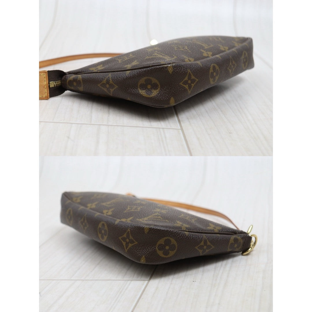 Include Entrupy Certificate of Authenticity｜Good ( Rank AB)｜Louis Vuitton Monogram Pochette Accessoires ｜26040806