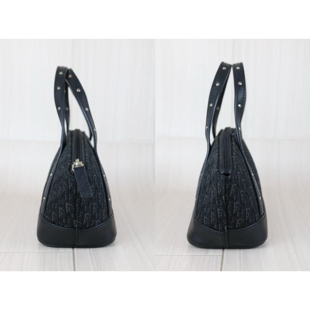 Good ( Rank AB)｜ Dior Trotter Punk Hand Bag Black｜S24111804