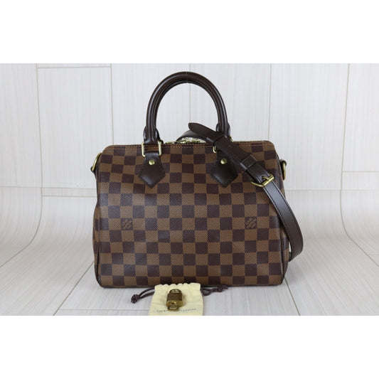 Very Good ( Rank A)｜ LV Damier Speedy 25 Hand Bag With Shoulder Strap｜X26011105