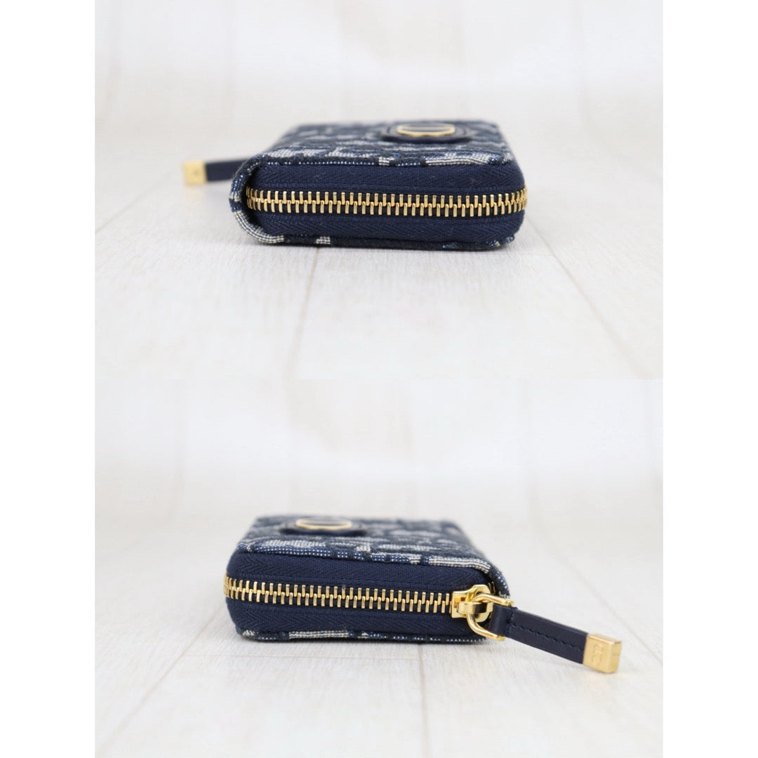 Excellent（Rank SA）｜Full Set  Dior Trotter Saddle Montaige Wallet Card Holder Coin Purse｜S25081413