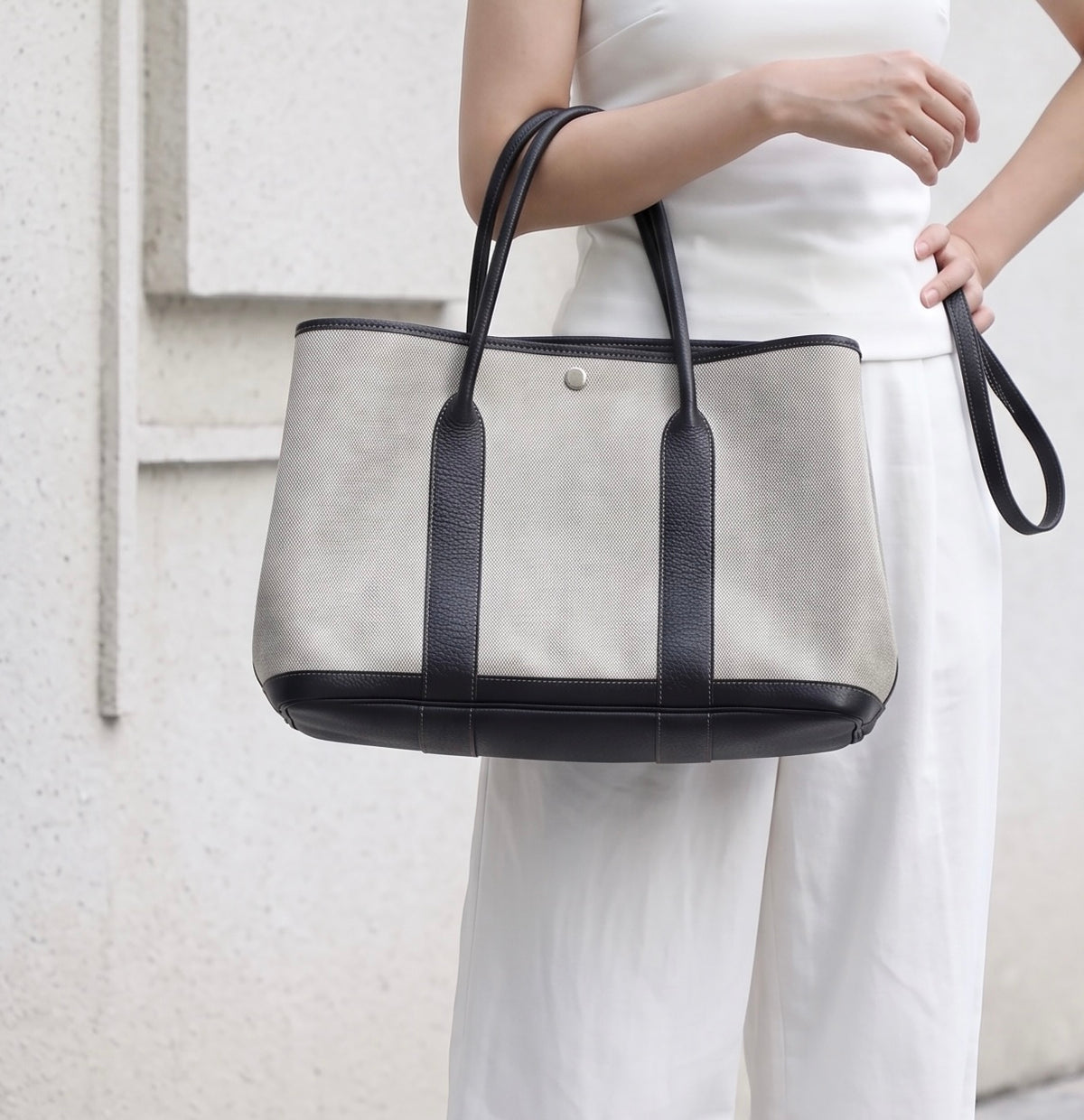 Include Entrupy Certificate of Authenticity｜Good ( Rank AB)｜ HERMES  Garden Party PM Handbag ｜26083101