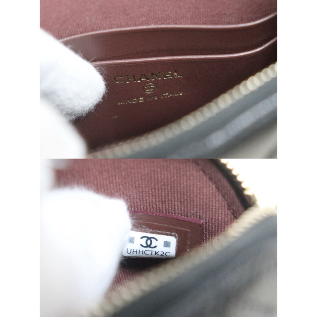 Include Entrupy Certificate of Authenticity｜Very Good（Rank A）｜CHANEL Caviar Skin Vanity Case Chain Bag  IC Chips Model｜S26080621