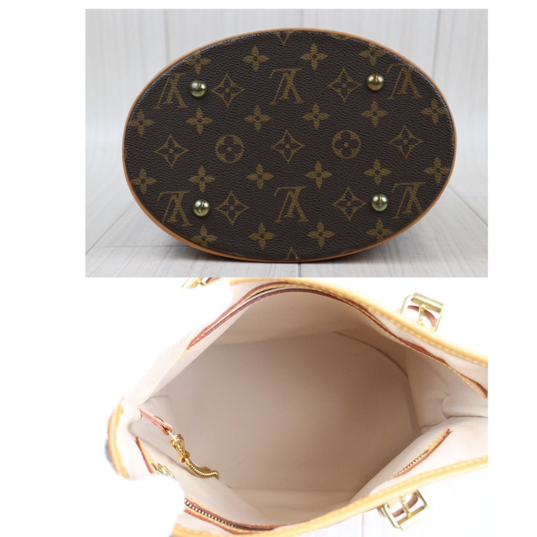 Rank A ｜ LV Monogram Petit Bucket PM Tote Bag ｜24010513