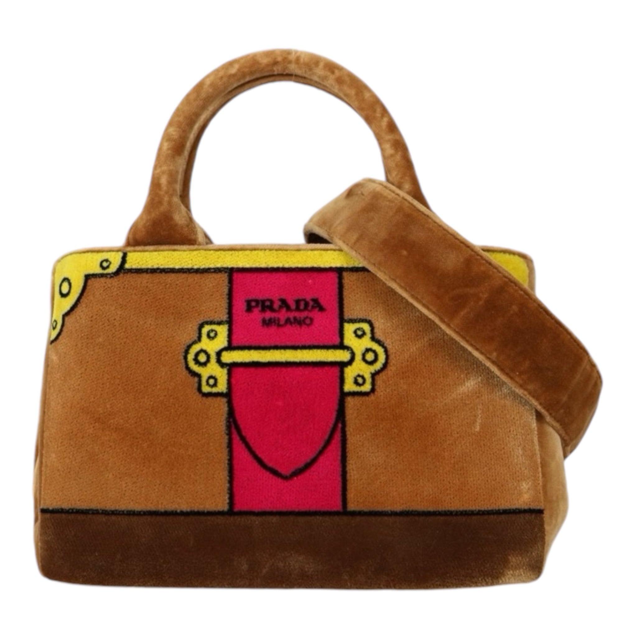 Prada cahier velvet bag online