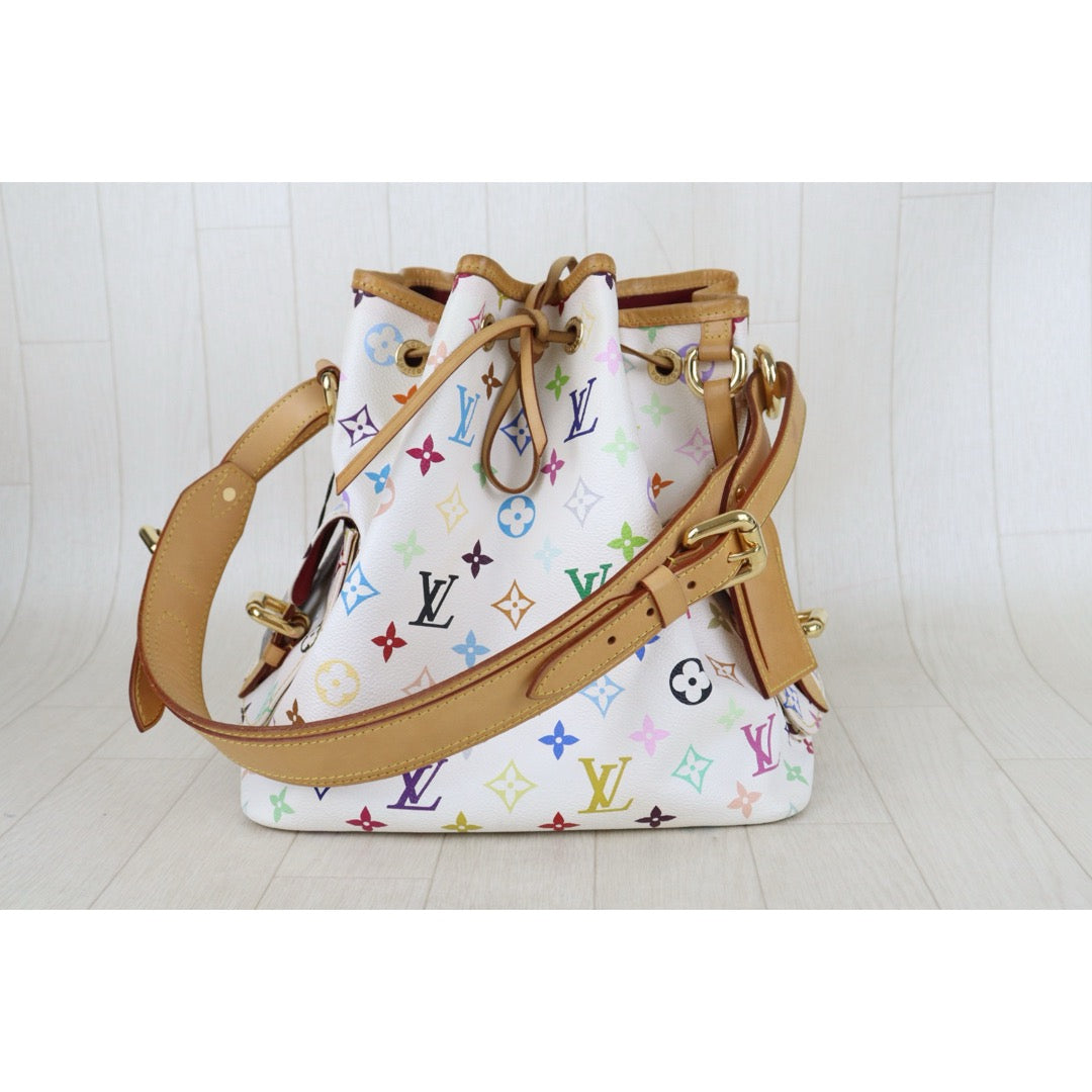 Include Entrupy Certificate of Authenticity｜Good ( Rank AB)｜Louis Vuitton Takashi Murakam Multi Monogram Petit Noe ShoulderBag｜S26090724