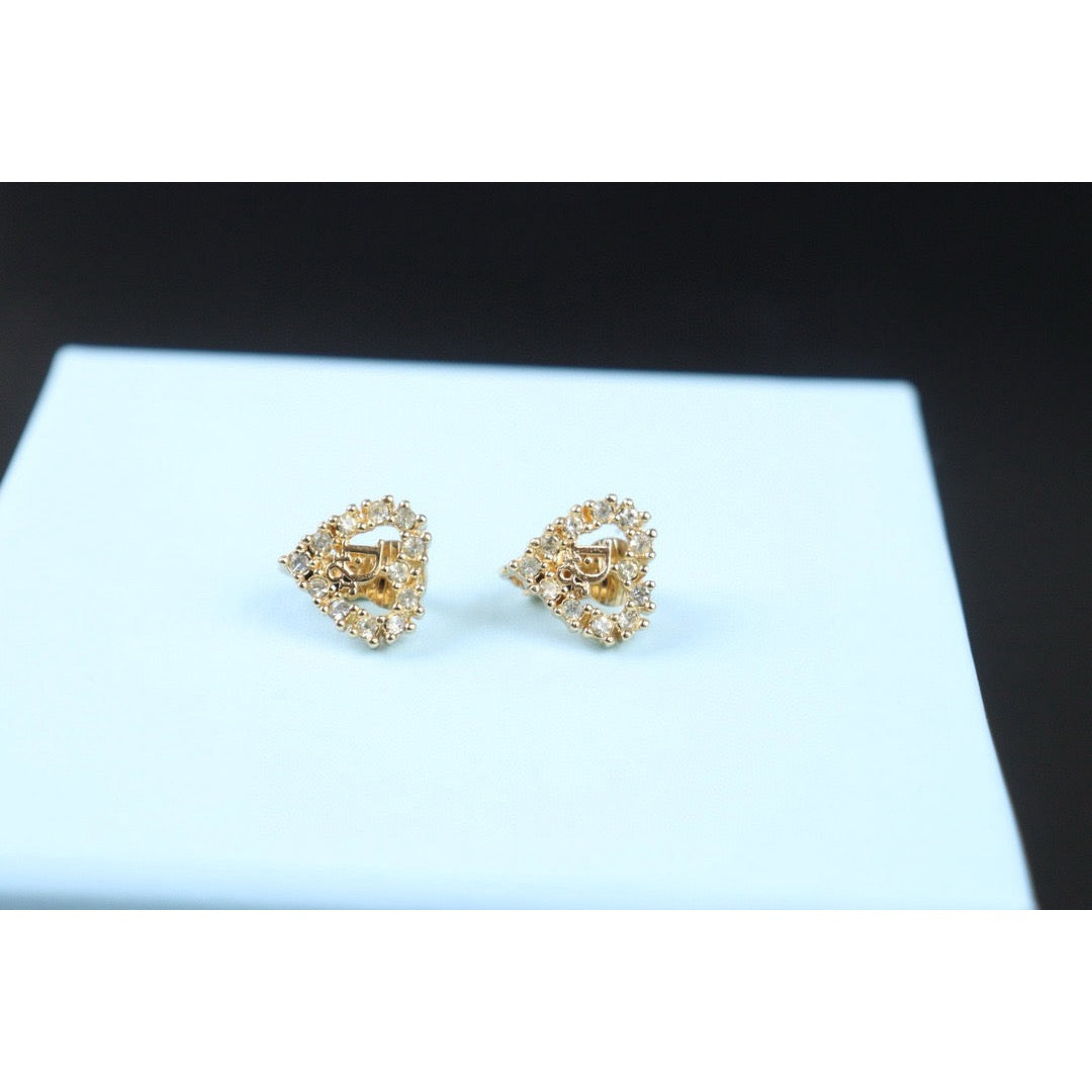 Very Good ( Rank A)｜ Dior CD Earring Gold Plated｜24082904