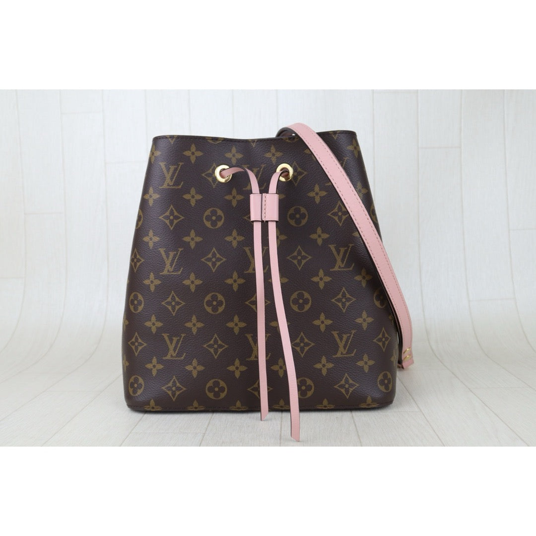 Include Entrupy Certificate of Authenticity｜Very Good ( Rank A)｜ Louis Vuitton Monogram Neo Noe Shoulder Bag Pink IC Chips Model｜S26051303