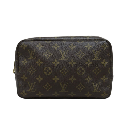 Include Entrupy Certificate of Authenticity｜Good ( Rank AB)｜ Louis Vuitton Truth Toilet 23 Monogram Makeup Pouch｜26040209