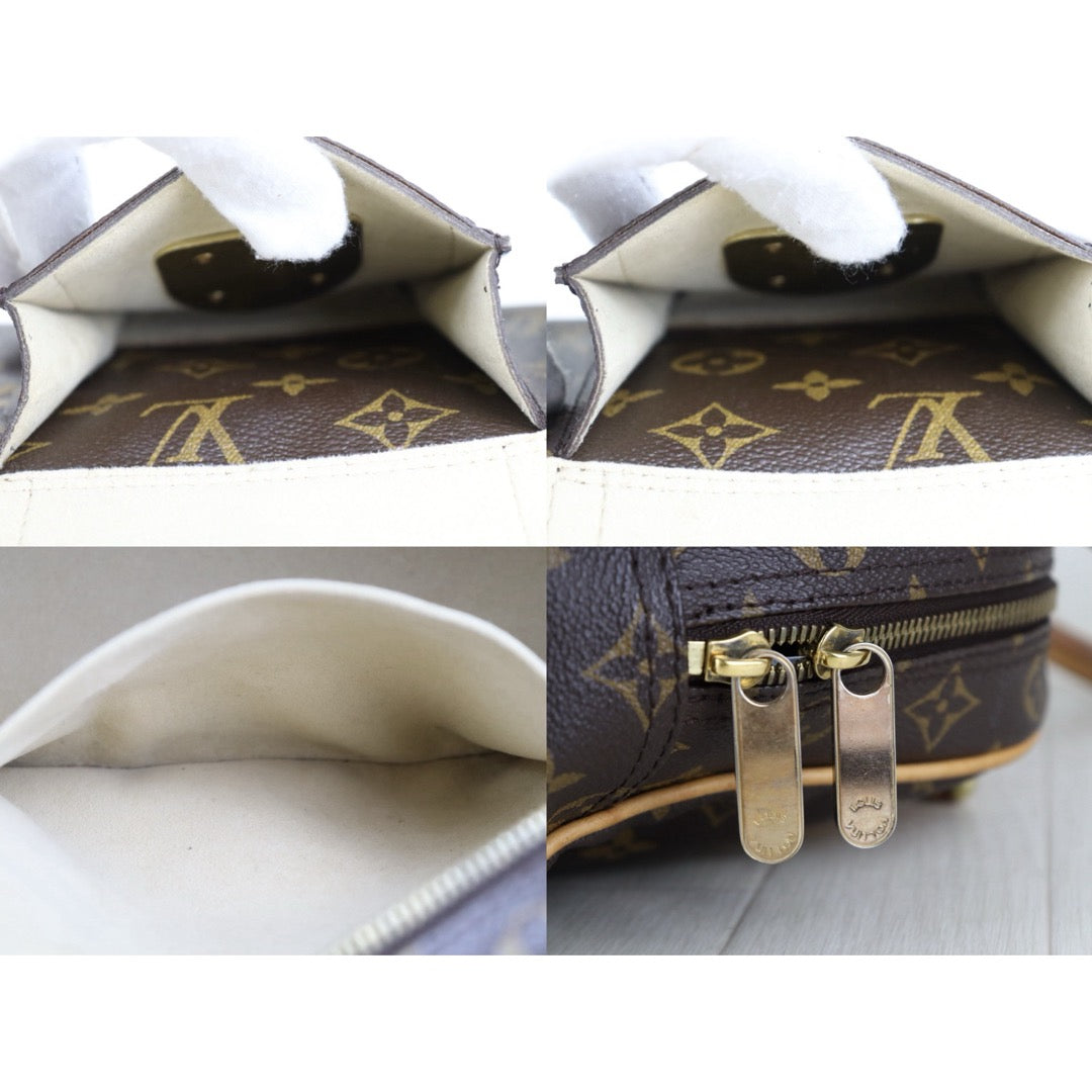 Include Entrupy Certificate of Authenticity｜Fair ( Rank B)｜｜ Louis Vuitton Monogram Manhattan PM Hand Bag｜S26012902